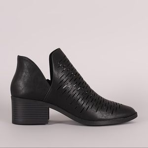 Laser Cut Slit Booties